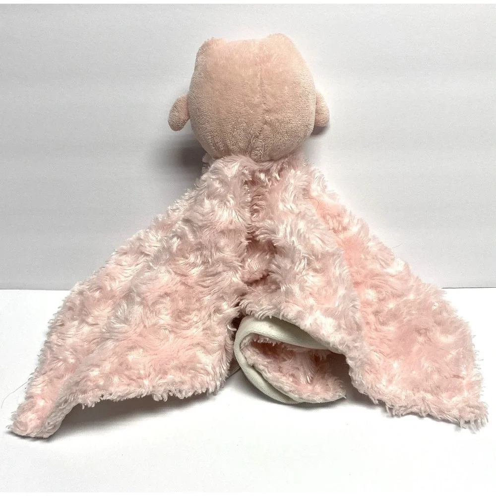 Carters Just One You Plush PINK OWL Baby Security Blanket Lovey Fuzzy 2021